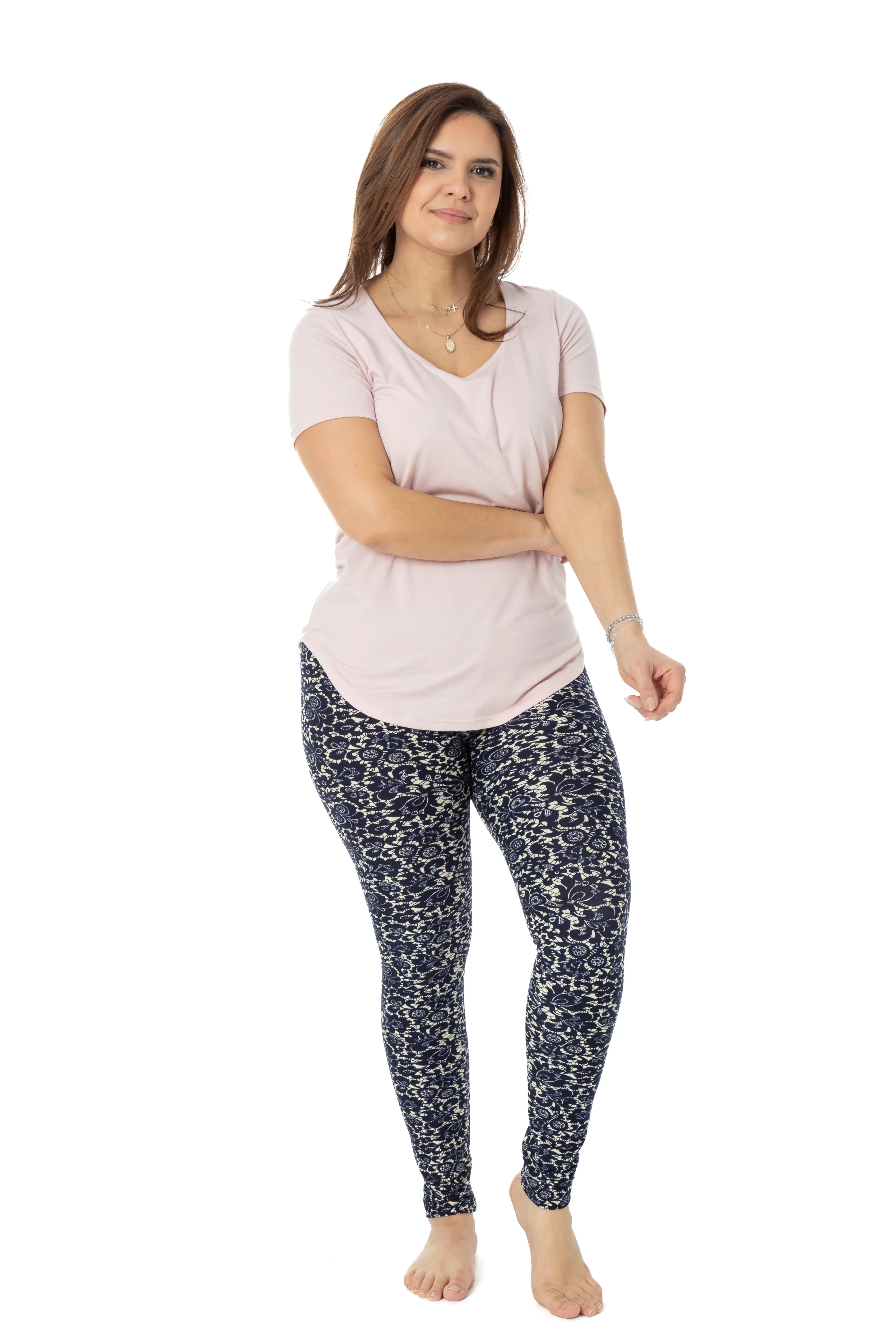 Blue Pattern - All Season Leggings - Image 2