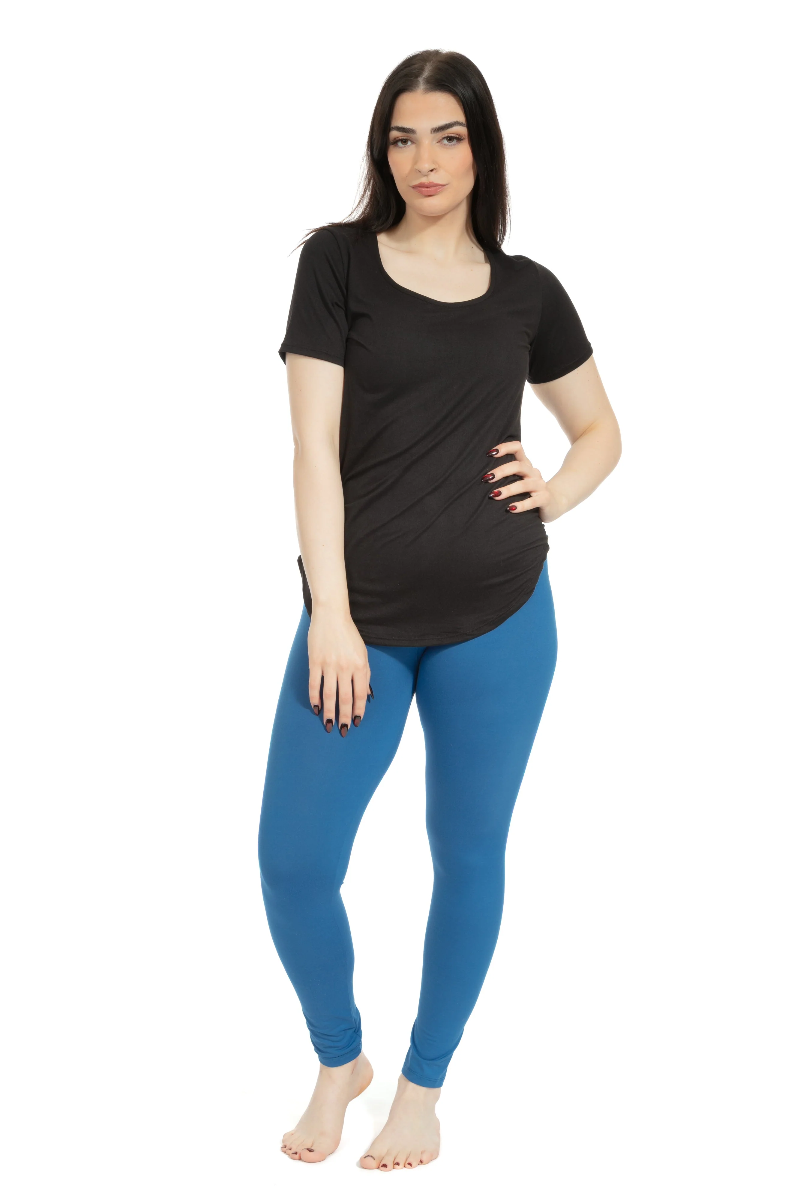 Blue - All Season Leggings - Image 3