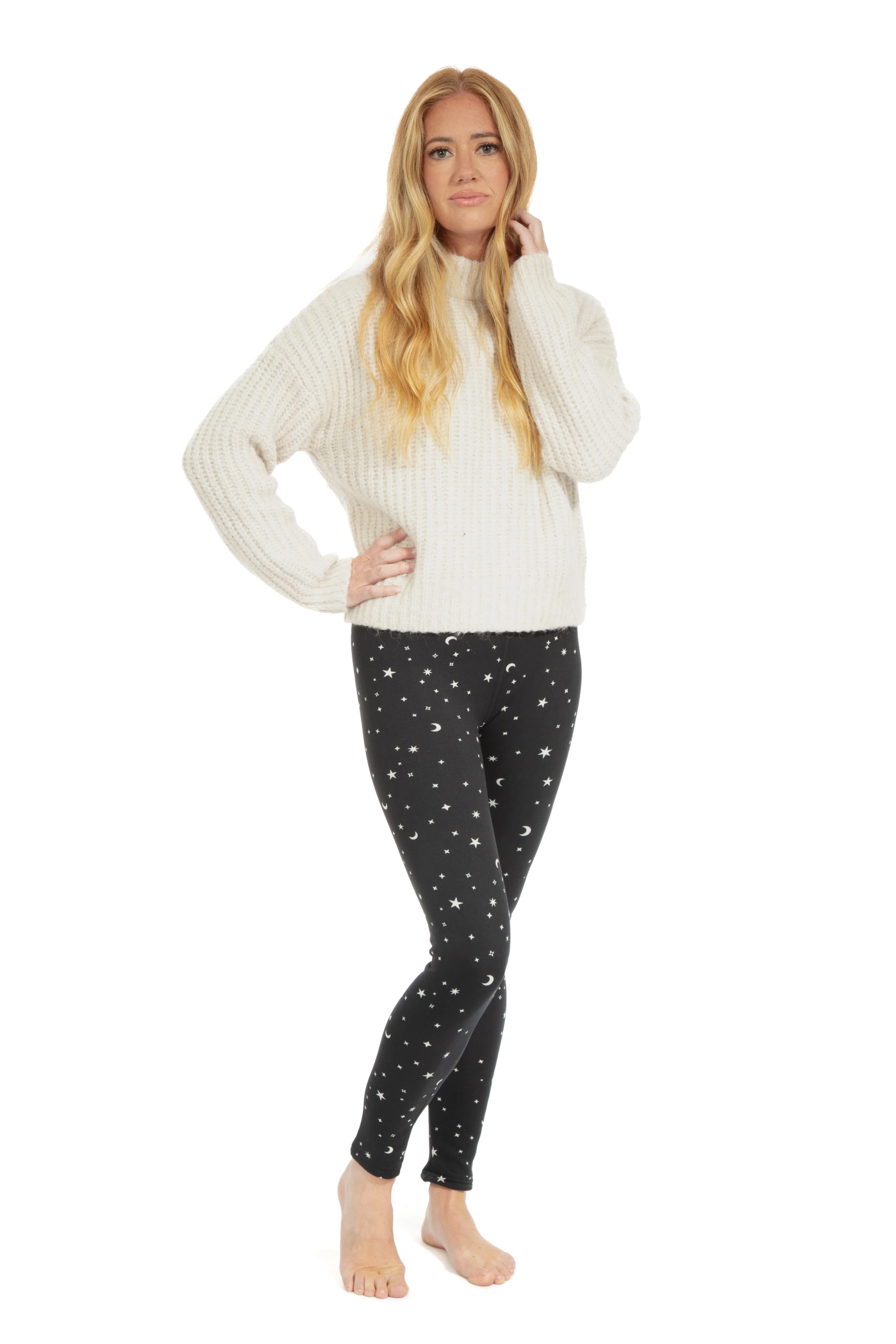 Dark Astral - Cozy Lined Leggings - Image 2