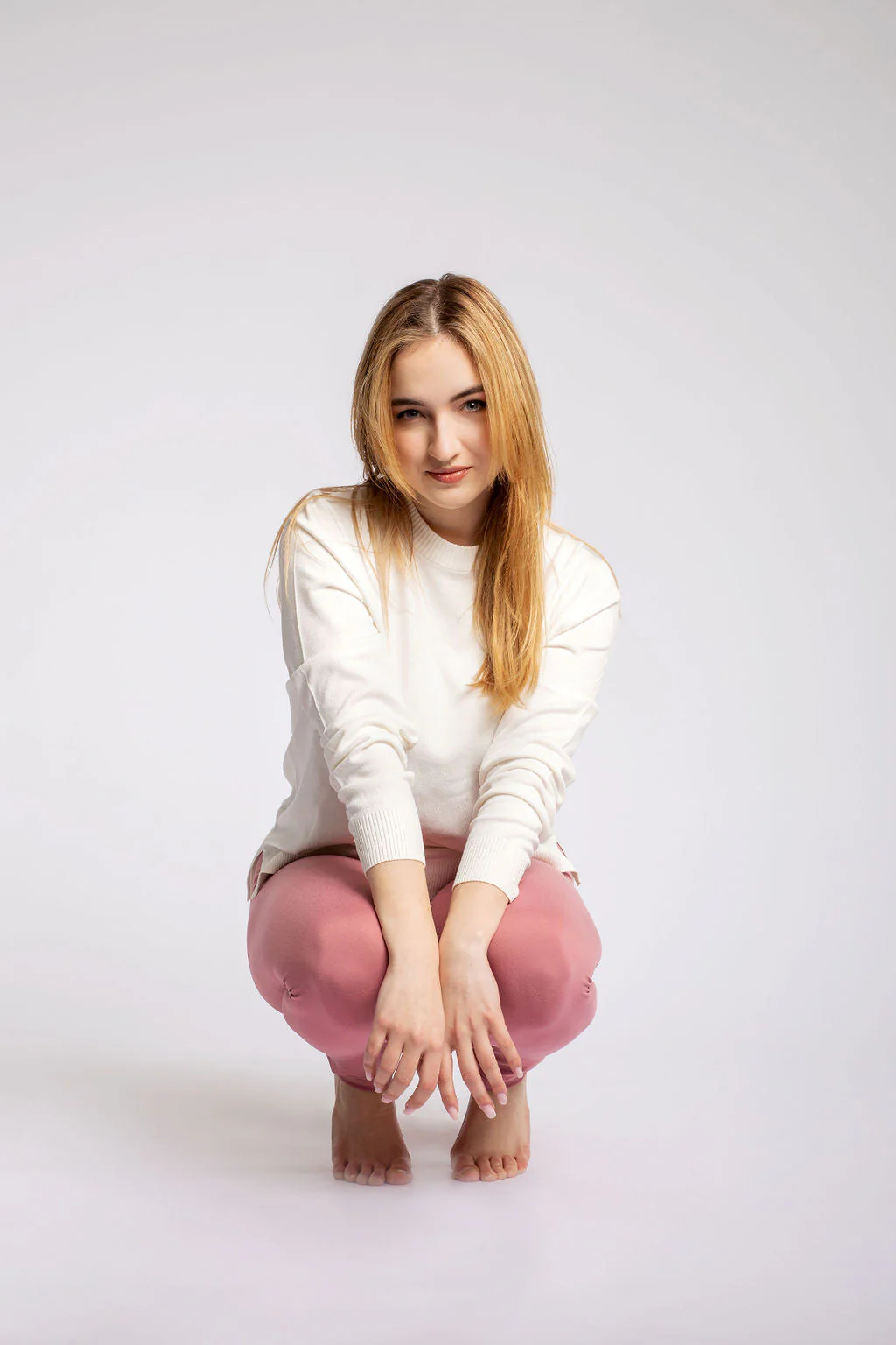 Pink - Cozy Lined Leggings - Image 5