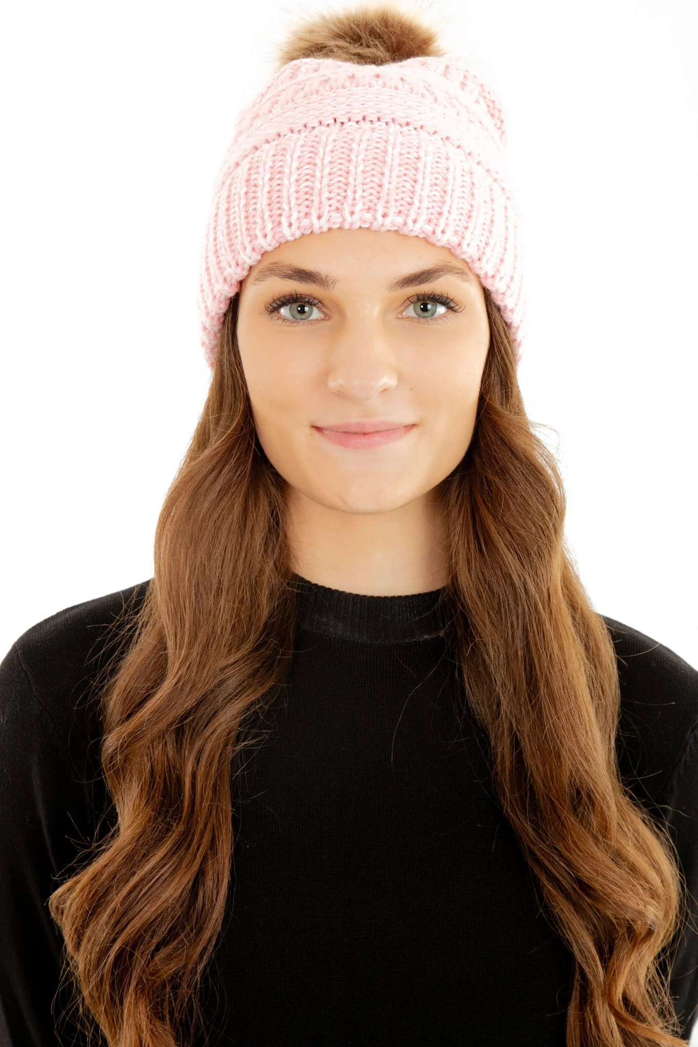 Pink - Cozy Slouchy Beanie - Image 3