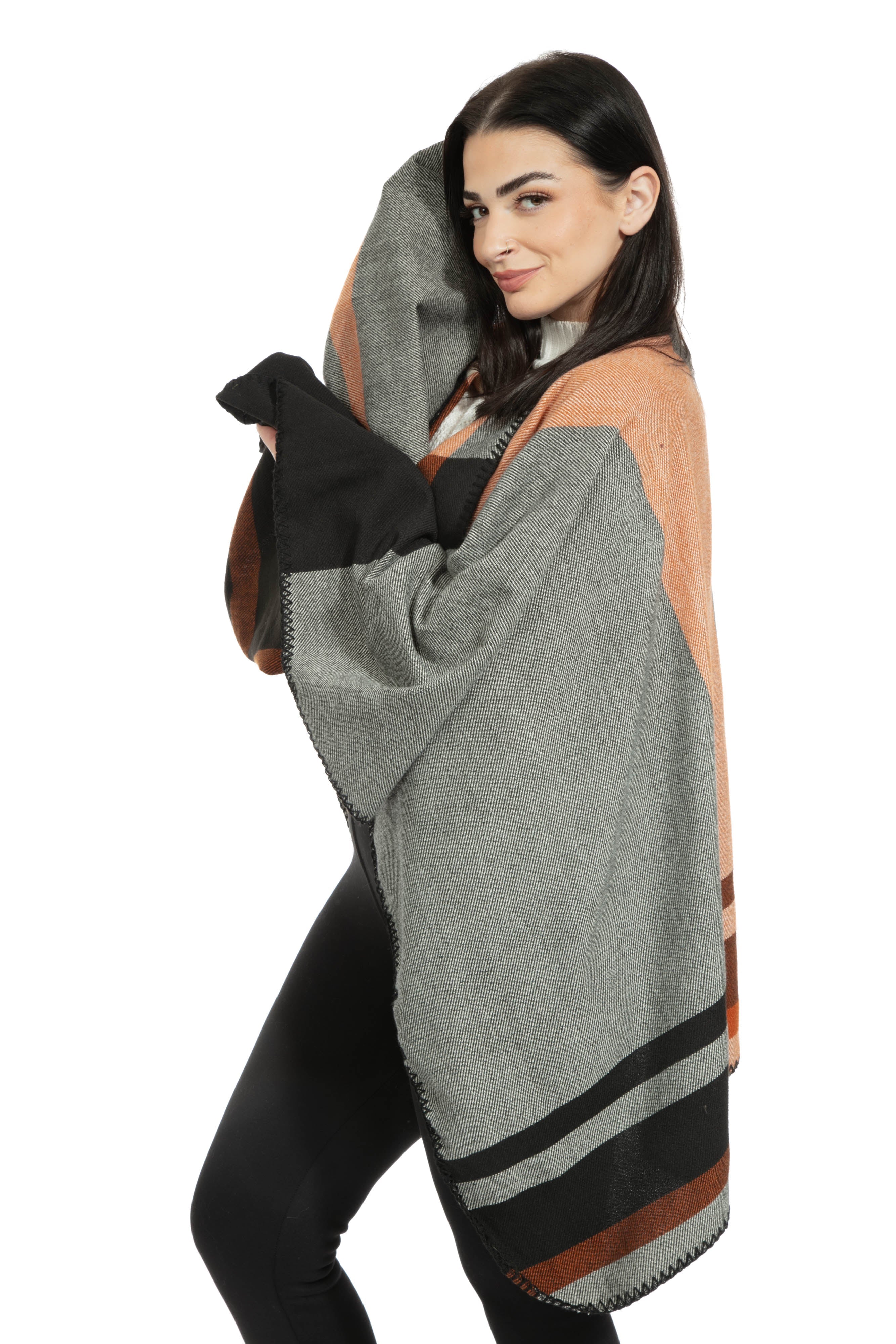 Tahlia - Poncho Scarf - Image 3