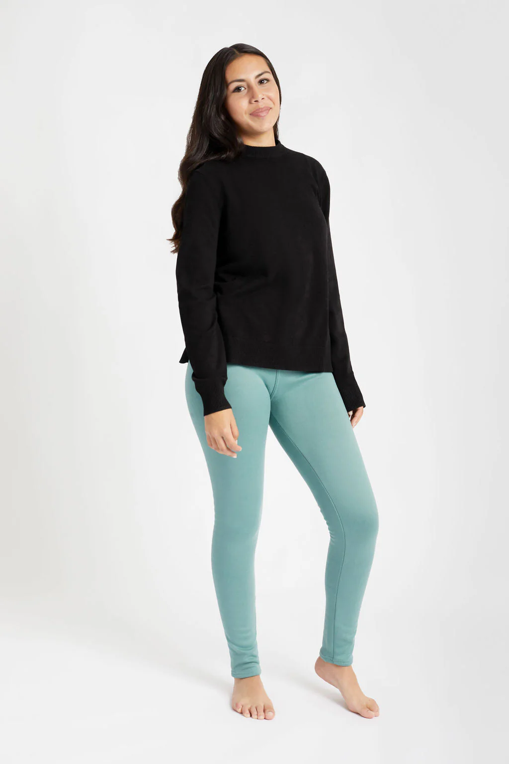 Turkish Tile - Cozy Lined Leggings - Image 3
