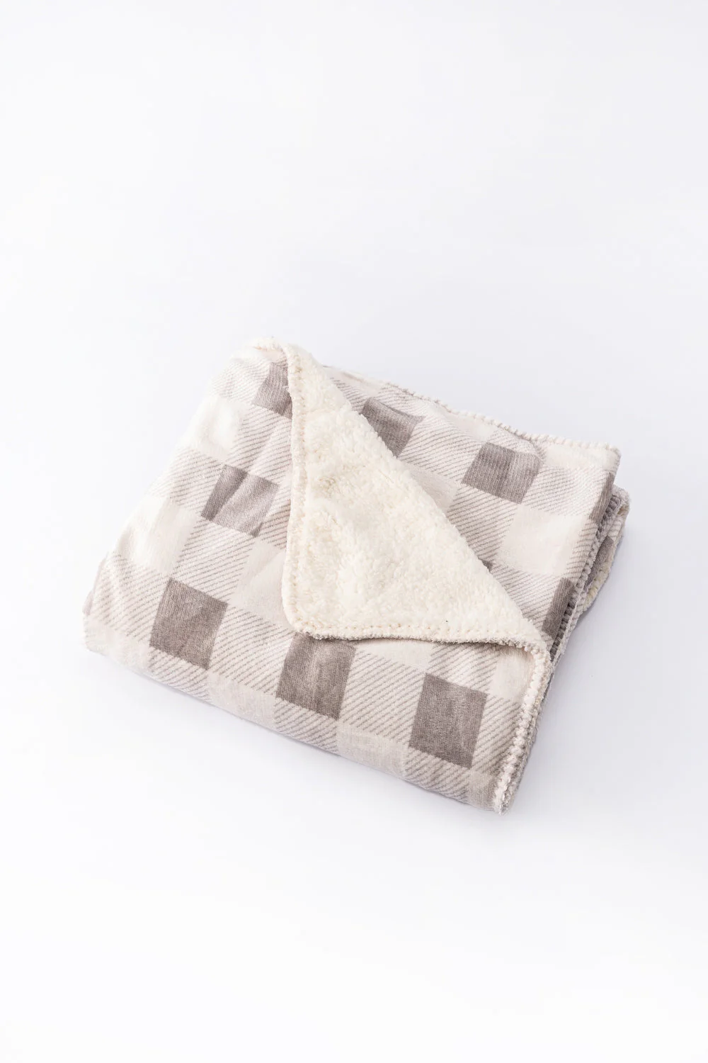 Walnut Plaid - Sherpa Blanket - Image 6