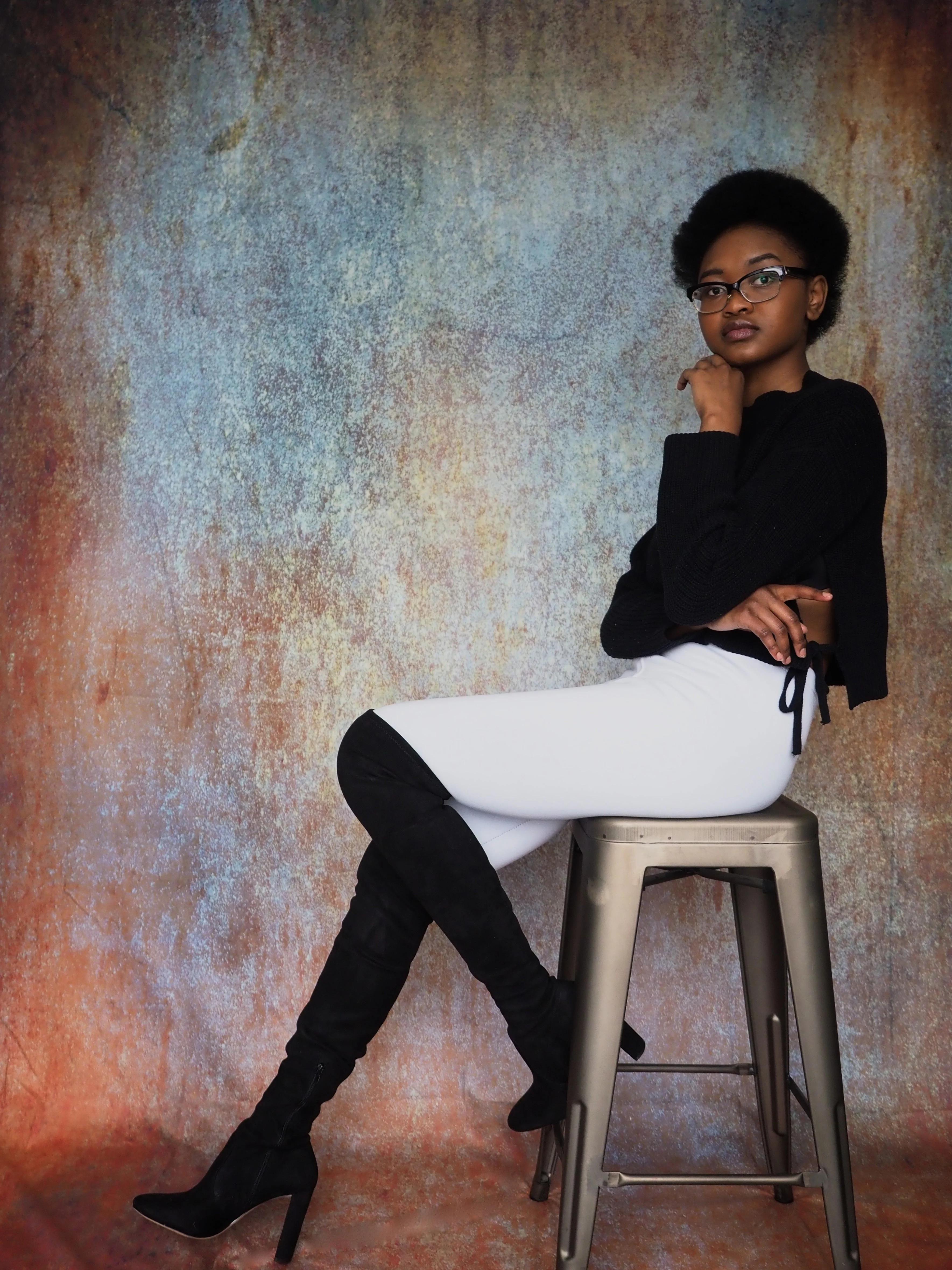 White - Cozy Lined Leggings - Image 8