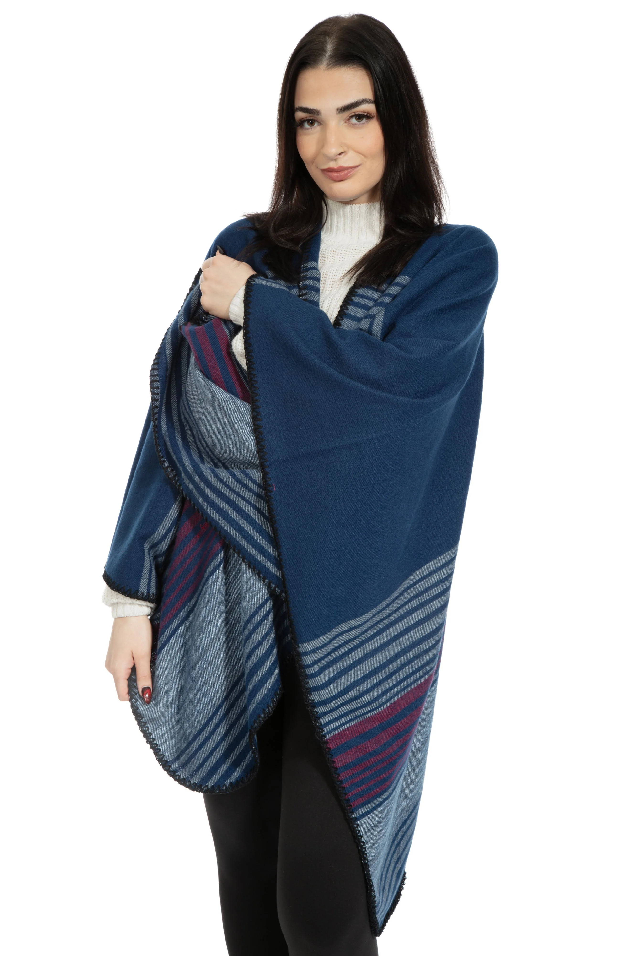 Winona - Poncho Scarf - Image 2