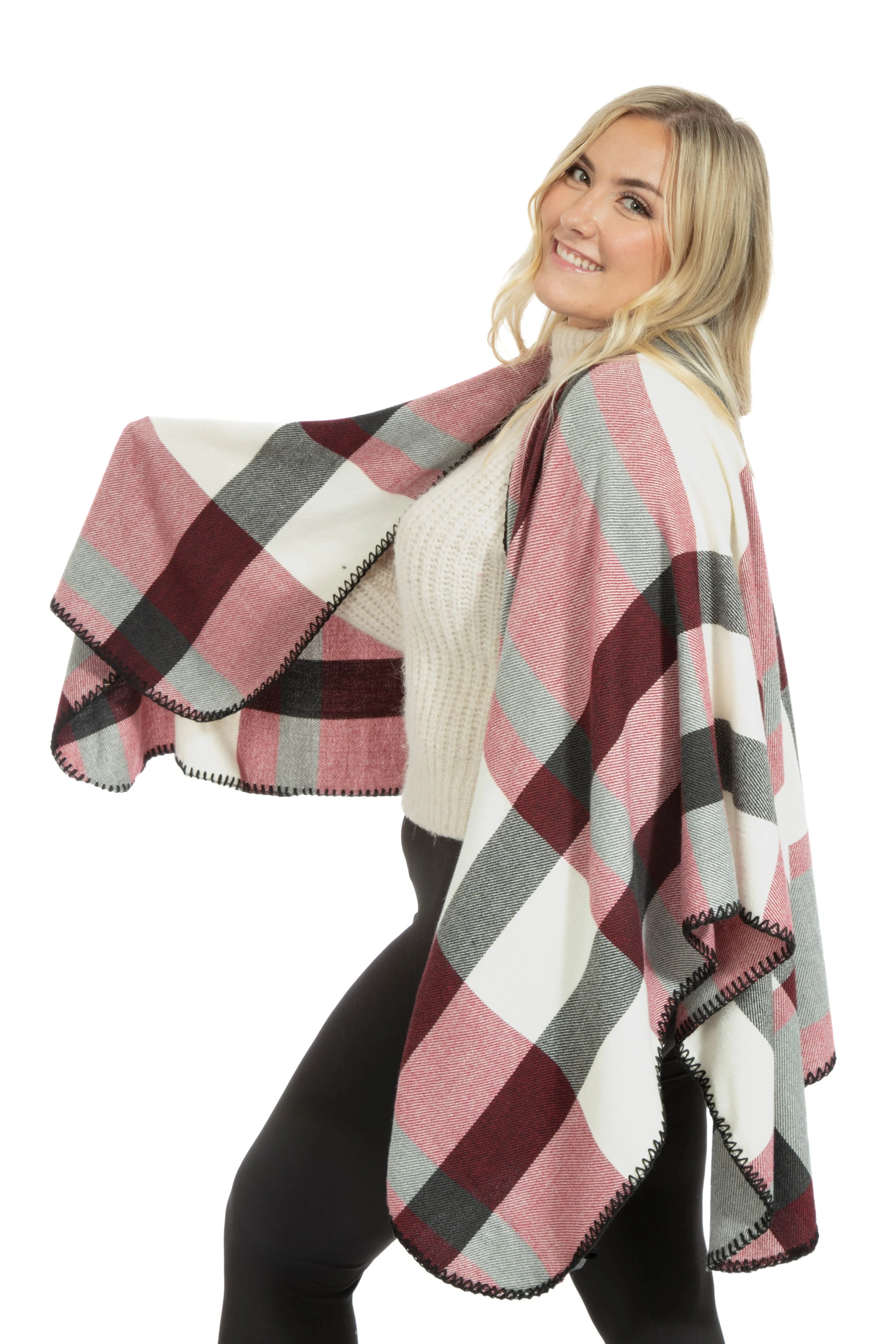 Zelma - Poncho Scarf - Image 4